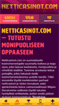 Mobile Screenshot of netticasinot.com