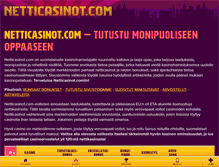 Tablet Screenshot of netticasinot.com